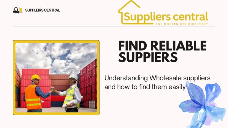 B2b suppliers