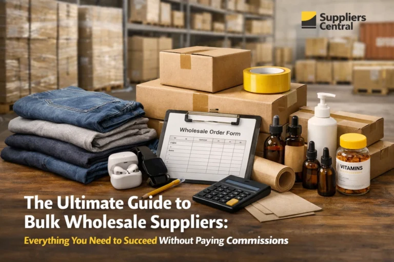 The Ultimate Guide to Bulk Wholesale Suppliers: Everything You Need to Succeed Without Paying Commissions