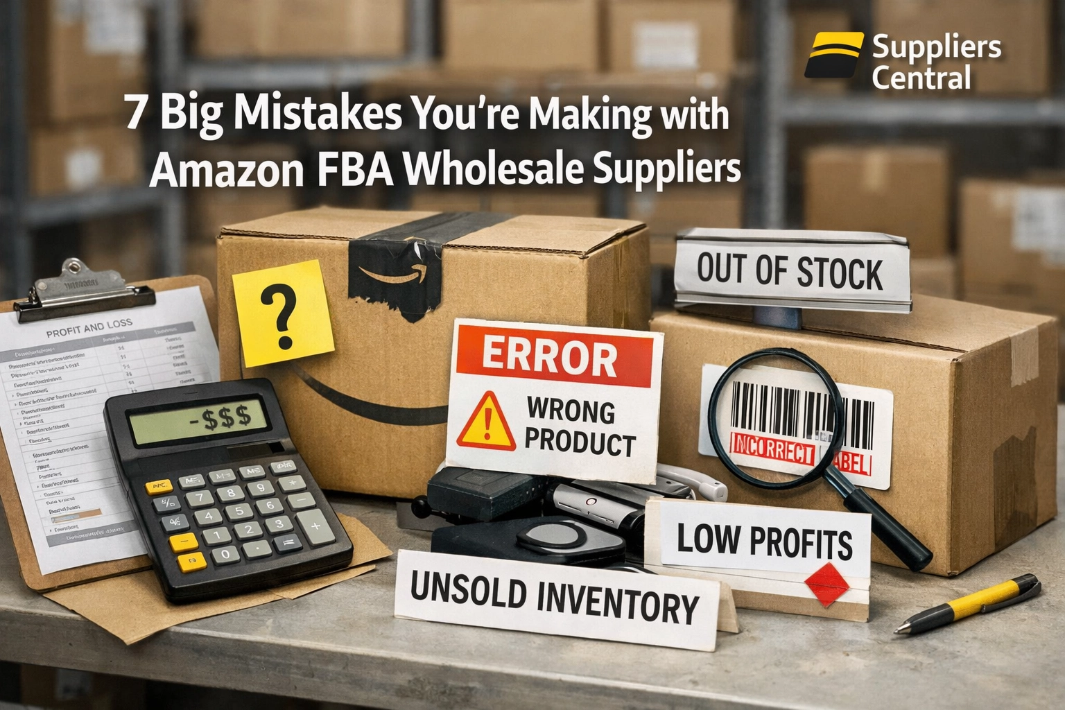 7 Big Mistakes You’re Making with Amazon FBA Wholesale Suppliers