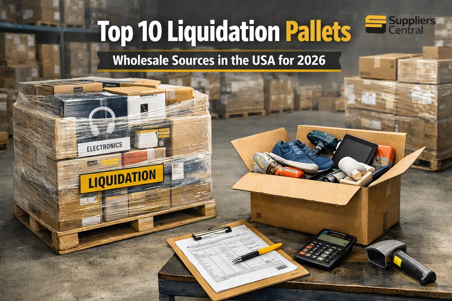 Top 10 Liquidation Pallets Wholesale Sources in the USA for 2026