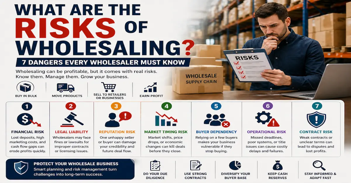 What Are the Risks of Wholesaling?