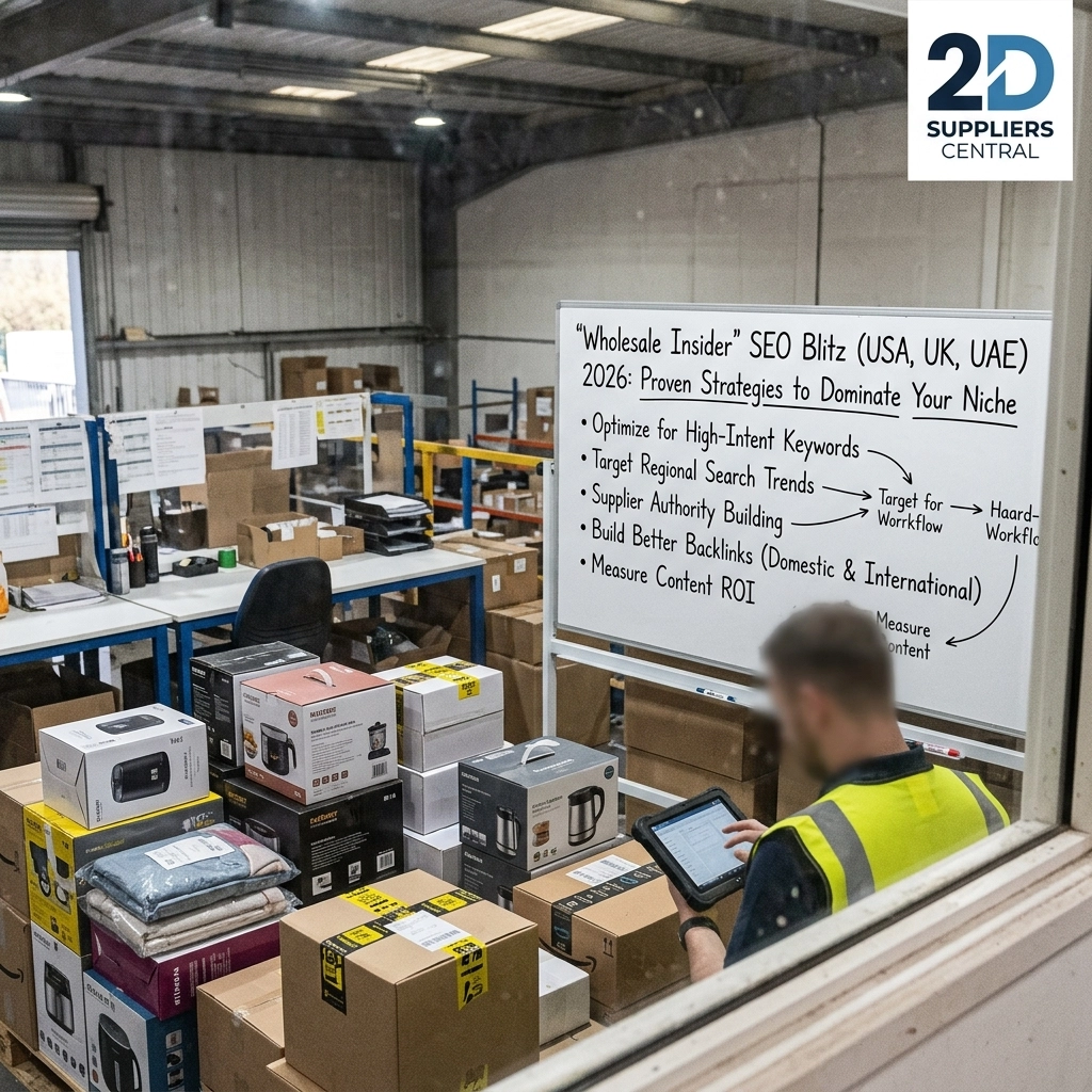 30-Day ‘Wholesale Insider’ SEO Blitz (USA, UK, UAE): Proven Strategies to Dominate Your Niche in 2026