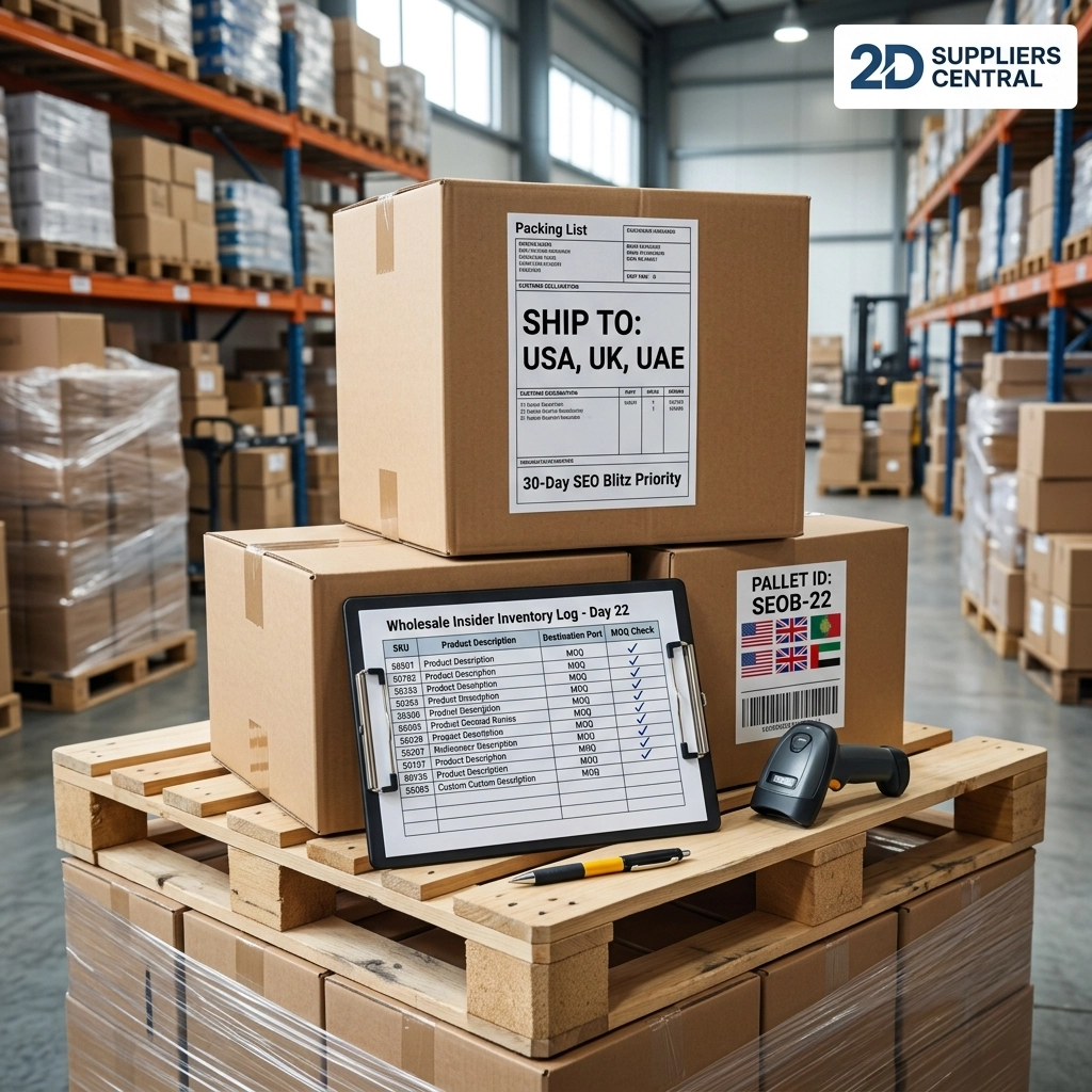 30-Day ‘Wholesale Insider’ SEO Blitz (USA, UK, UAE)